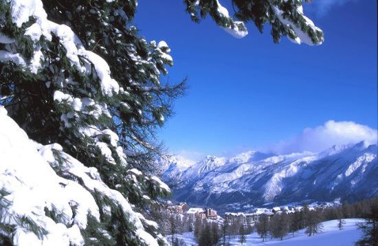Neige, ciel bleu, c'est bien Risoul!